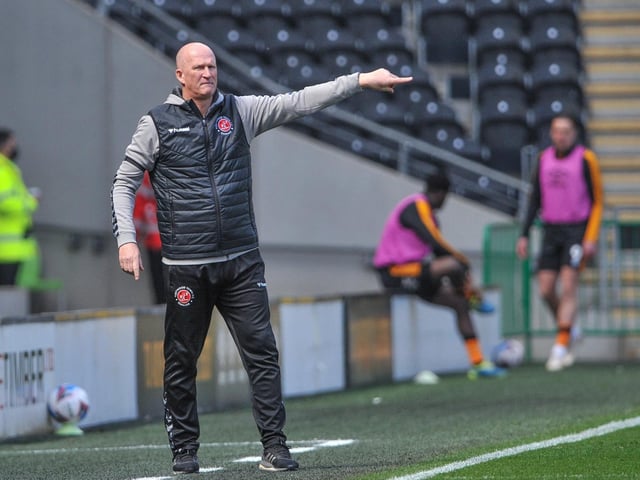 Simon Grayson hopes for a 'full house' for Fleetwood Town's game against Leeds United at the end of the month