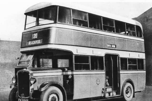 A 1930's bus