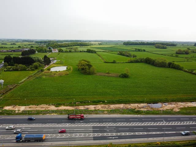 Roadworks on the A 585