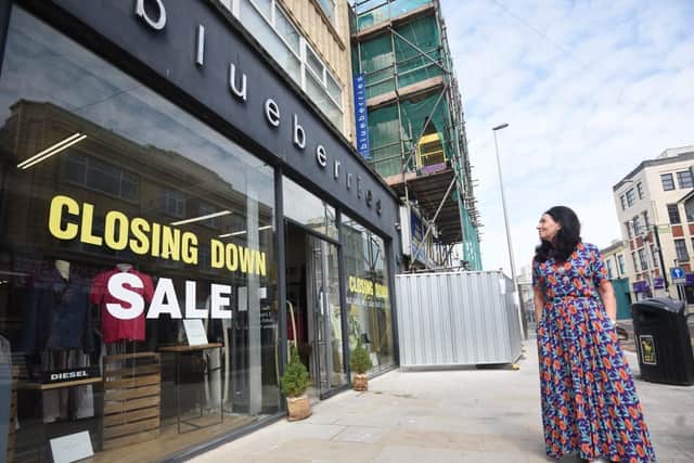 Sarah McConville is set to close the doors on her designer clothes shop Blueberries in topping Street in August