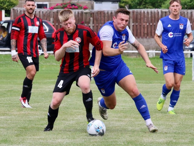 Squires Gate saw off Poulton on Saturday Picture: Ian Moore