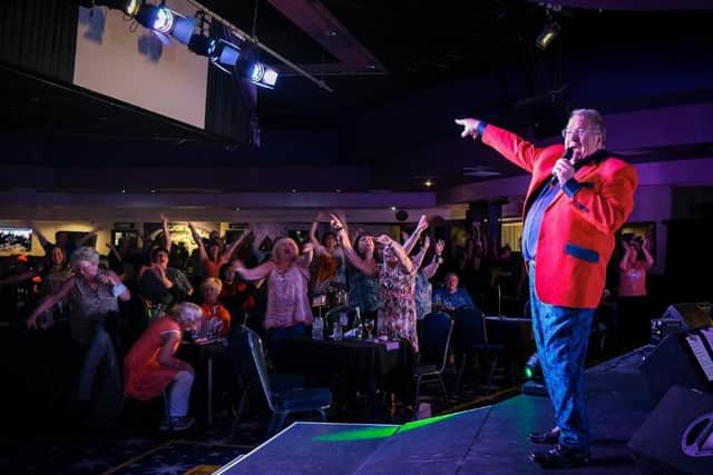 Joey Blower, 58, performed his last show before flying abroad for cancer treatment in Prague, at Viva Blackpool on Saturday, July 3, 2021 (Picture: Martin Bostock for The Gazette)