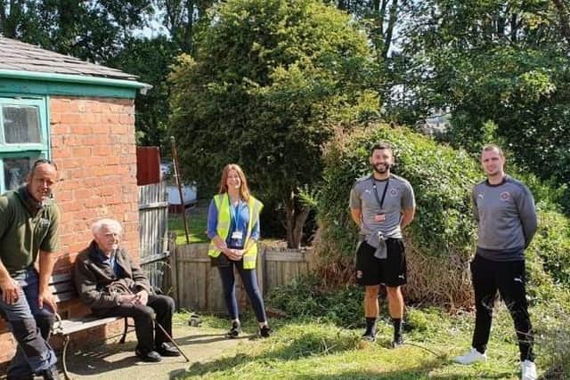 A tidier garden helps Ronald to spend more time outside over summer