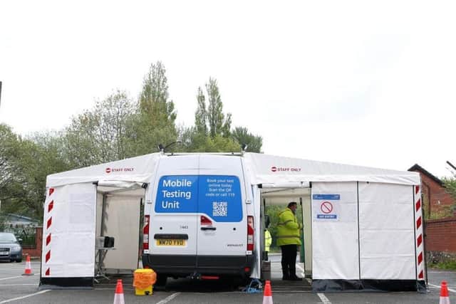 The vaccine van session in Fleetwood proved a big success
