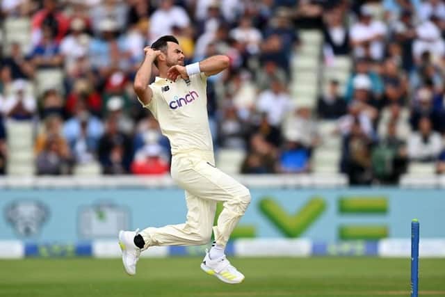 James Anderson thought the applause on Monday was for his five wickets in the Kent innings, not 1,000 first-class wickets in his career.