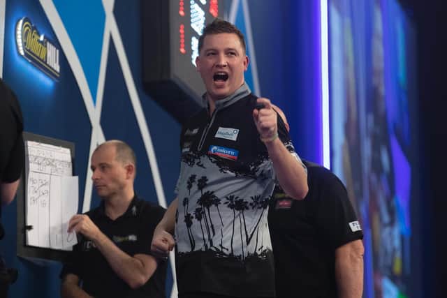 Blackpool is in Chris Dobey's sights after his first tournament win