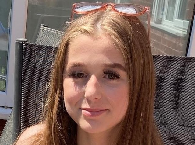 Lancashire Police has issued an updated picture of Lily Ives, 14, which is thought to more accurately resemble her recent appearance. Pic: Lancashire Police