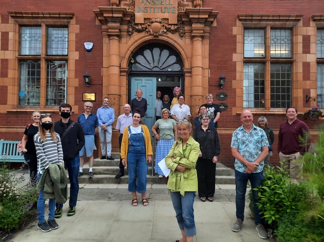 The initial meeting of he Friends of Ansdell Institute