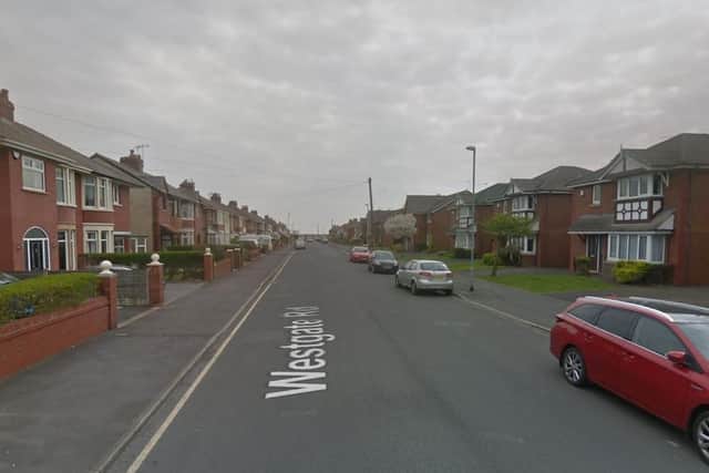 One fire engine from St Annes attended the scene in Westgate Road. (Credit: Google)