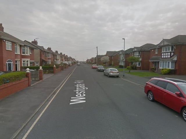 One fire engine from St Annes attended the scene in Westgate Road. (Credit: Google)