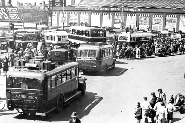 This was Talbot Road bus station in 1932