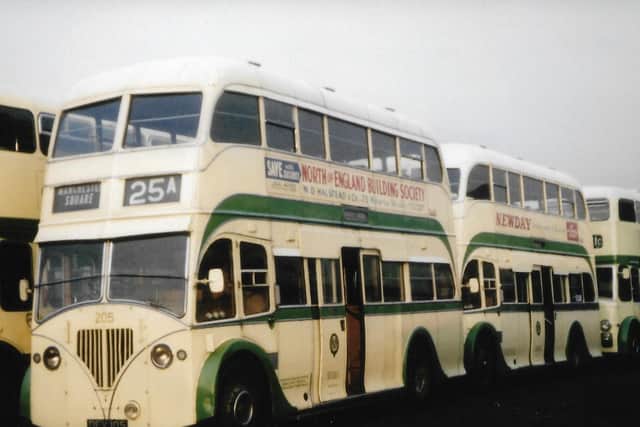 Some of the early designs and bus colour schemes became iconic in Blackpool