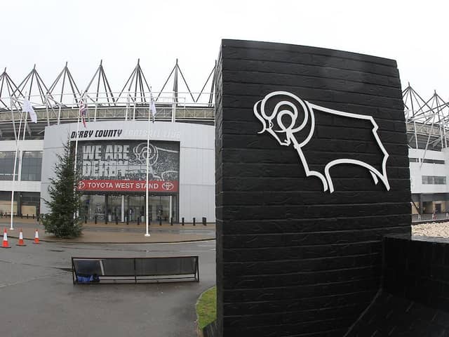 Derby County are among the sides to be hit with a transfer embargo