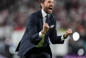 Gareth Southgate shares his joy as England reach their first major final since 1966