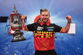 Reigning World Matchplay champion Dimitri Van den Bergh will take to the Winter Gardens stage for the first time this month
