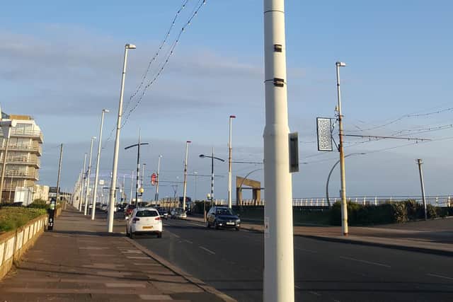 LED bulbs are set to be fitted to Blackpool's street lights