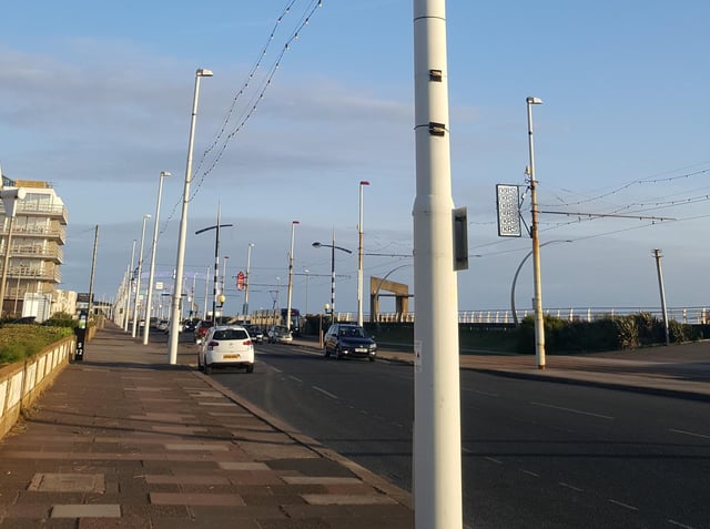 LED bulbs are set to be fitted to Blackpool's street lights
