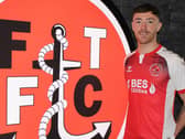 Ryan Edmondson joined Fleetwood Town on loan from Leeds United last month Picture: Fleetwood Town