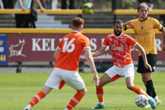 Kevin Stewart went off with an injury at Haig Avenue