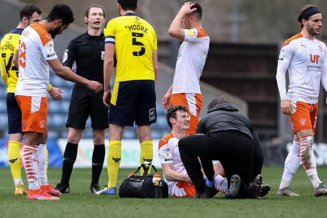 Matty Virtue has not played since damaging knee ligaments at Oxford in March