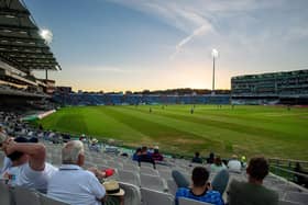A wet outfield at Emerald Headingley brought the Roses match to a premature end