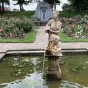 The statue in Ashton Gardens has been restored