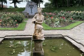 The statue in Ashton Gardens has been restored
