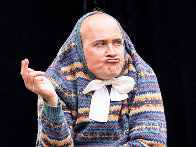 Steve Royle in Naturally Insane! The Life Of Dan Reno at Lytham Hall
Picture: Phil Downie