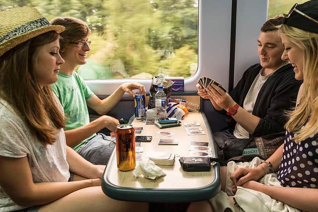 Lucky winners will be entitled to free rail travel across Britain for a year.
