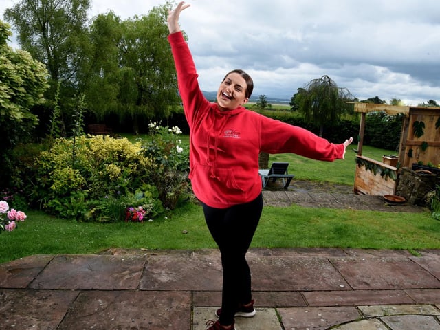 Ellena is celebrating being a finalist in the BBC Lancashire awards