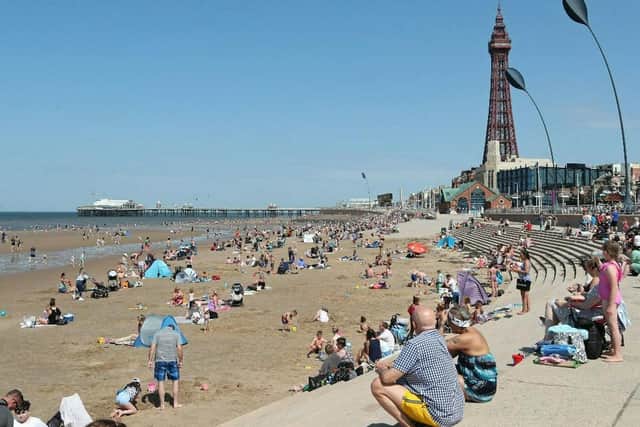 It's going to be a lovely weekend in Blackpool