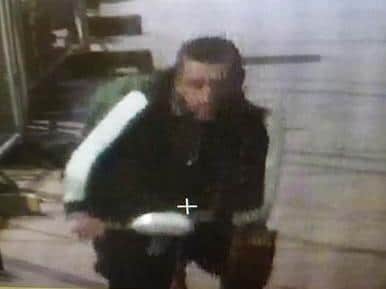 Police want to speak to this man after a stabbing in Blackpool town centre. (Credit: Lancashire Police)