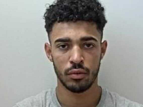 Jordan McManus, 23, of Caunce Street, Blackpool was convicted in his absence at Preston Crown Court in May and found guilty of stabbing a 17-year-old boy in Foxdale Avenue on April 22, 2020. Pic: Lancashire Police