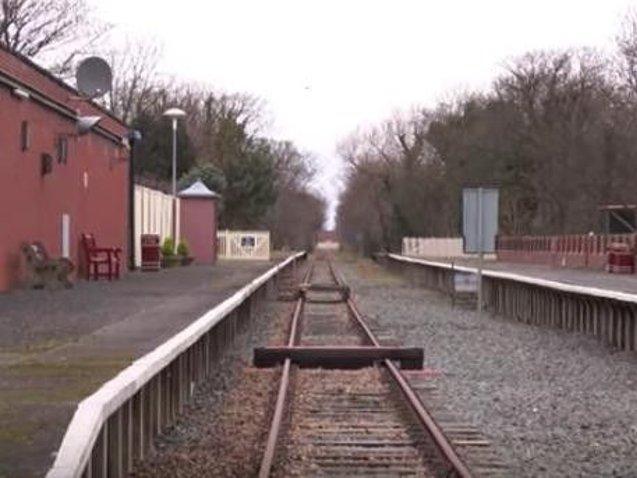 Thornton station towards Fleetwood