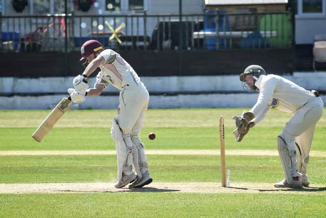 Sam Dutton starred in Blackpool's run chase against Kendal