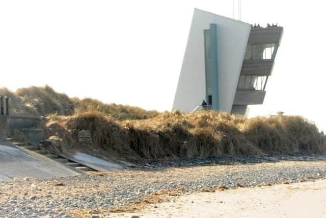 Rossall beach