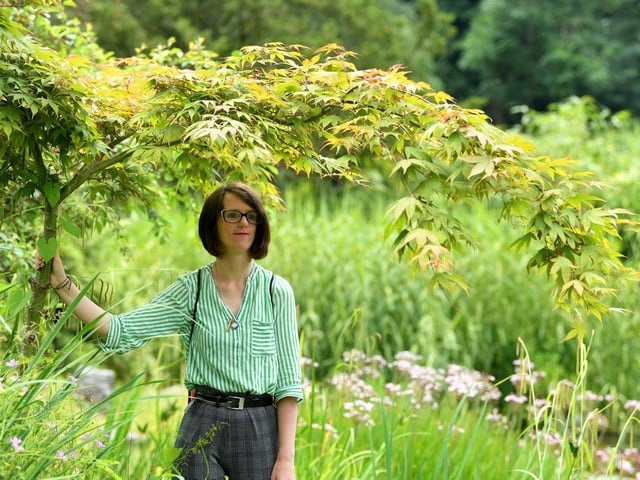 Michelle in Avenham Park, Preston