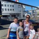 Coleen Rooney and her sons enjoyed a trip out to Blackpool Pleasure Beach. (Image: coleen_rooney/Instagram)