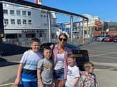 Coleen Rooney and her sons enjoyed a trip out to Blackpool Pleasure Beach. (Image: coleen_rooney/Instagram)