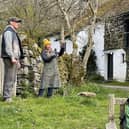 Artists Norman Long and Haidee-Jo Summers in the Lake District