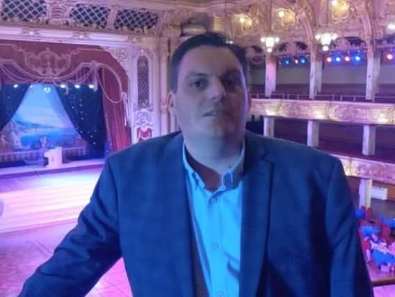Kenny Mew, General Manager of The Blackpool Tower