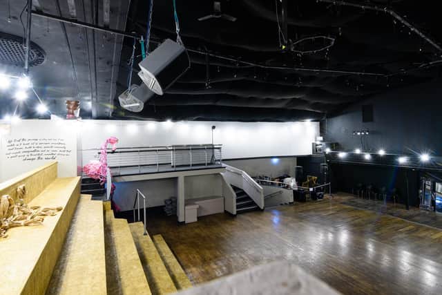 The new amphitheatre can hold audiences of up to 360 people