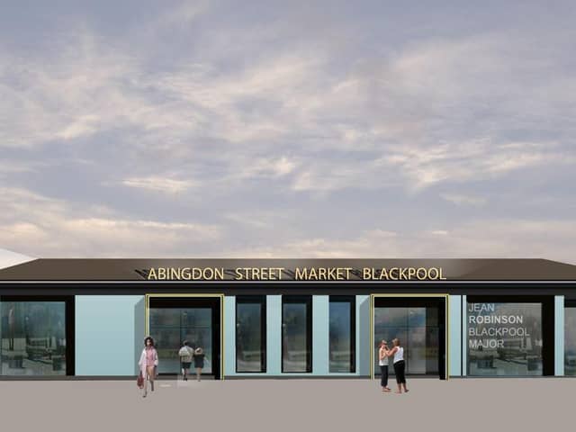 Image showing what the new Cedar Square entrance to the market will look like