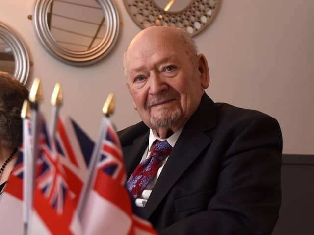 Lt Cdr Derek Scrivener is to finally receive his British Citizen Award