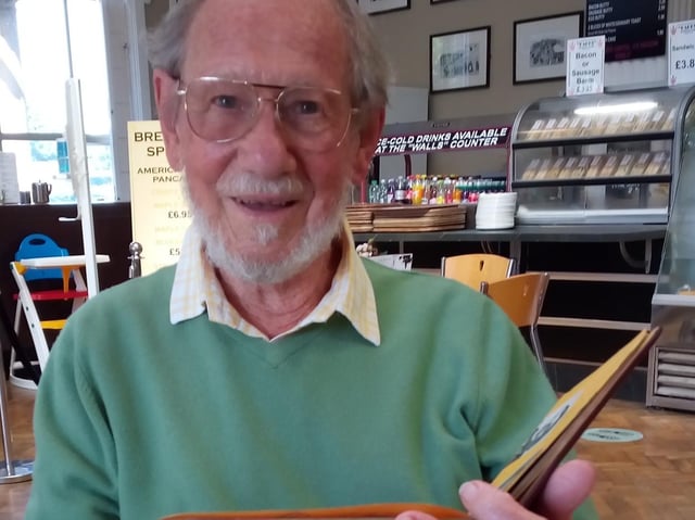 Book prize winner Ken Dagger