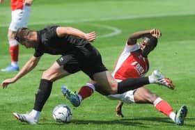 Jay Matete was among the starters for Fleetwood Town at St Johnstone