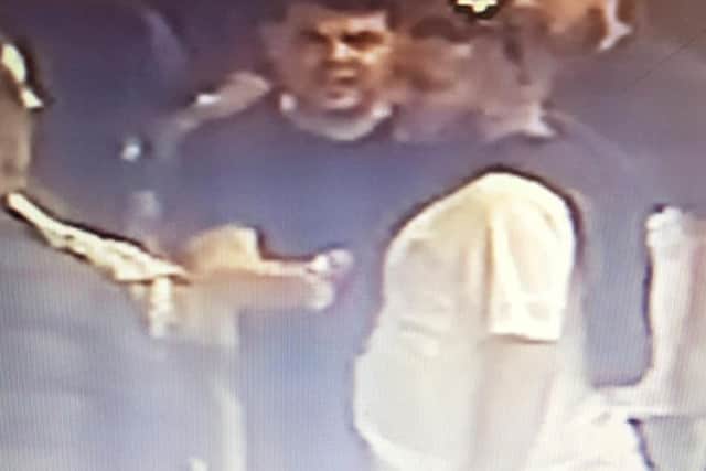 Do you recognise these men? Police want to speak to them after a man suffered a "serious head injury" after being punched in Blackpool. (Credit: Lancashire Police)