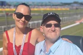 Nina and Andrew Garwood at Silverstone