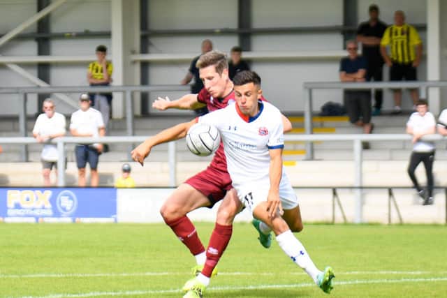 AFC Fylde lost to Rochdale at the weekend Picture: Steve McLellan
