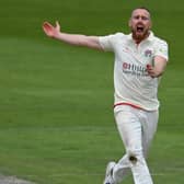 Danny Lamb recorded career-best bowling figures in Lancashire's victory over Gloucestershire
